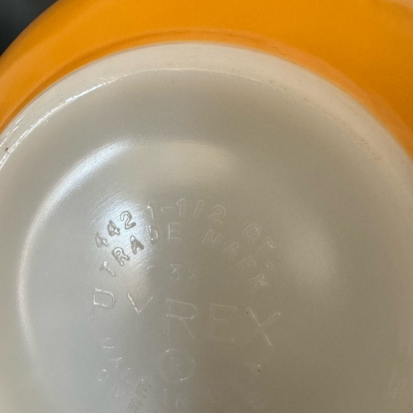 Vintage PYREX Town & Country cinderella mixing bowls - 440 Complete Set - Picture 8 of 14